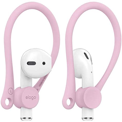 pink airpod earrings|best ear hooks for airpods.